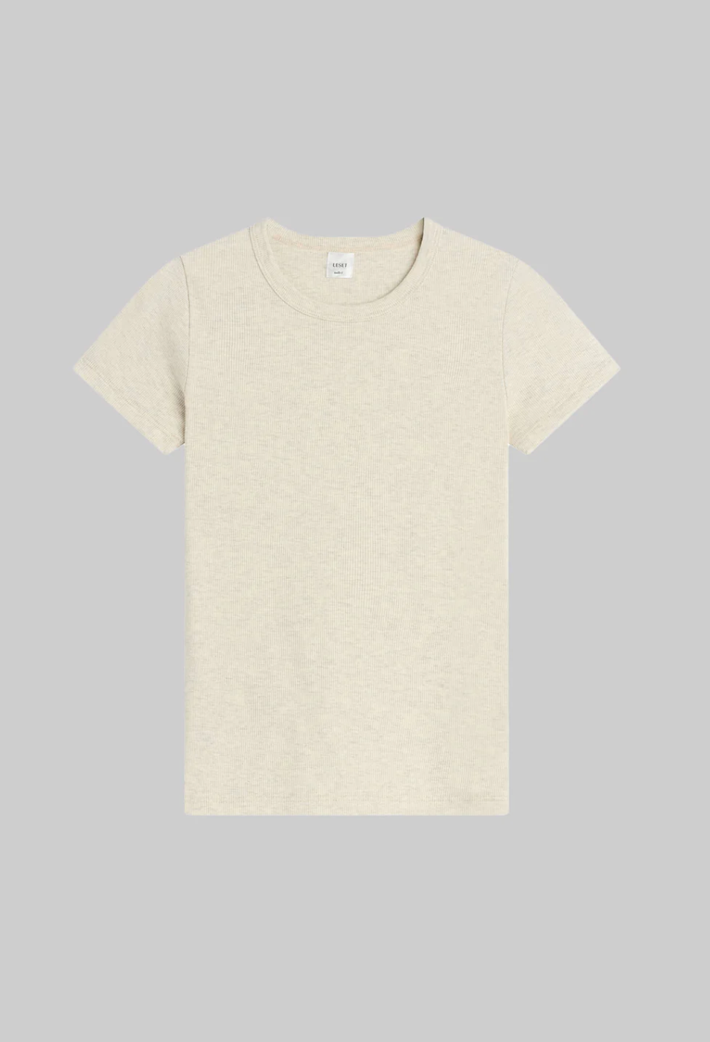 The Kelly Slim Fit Tee - Oatmeal